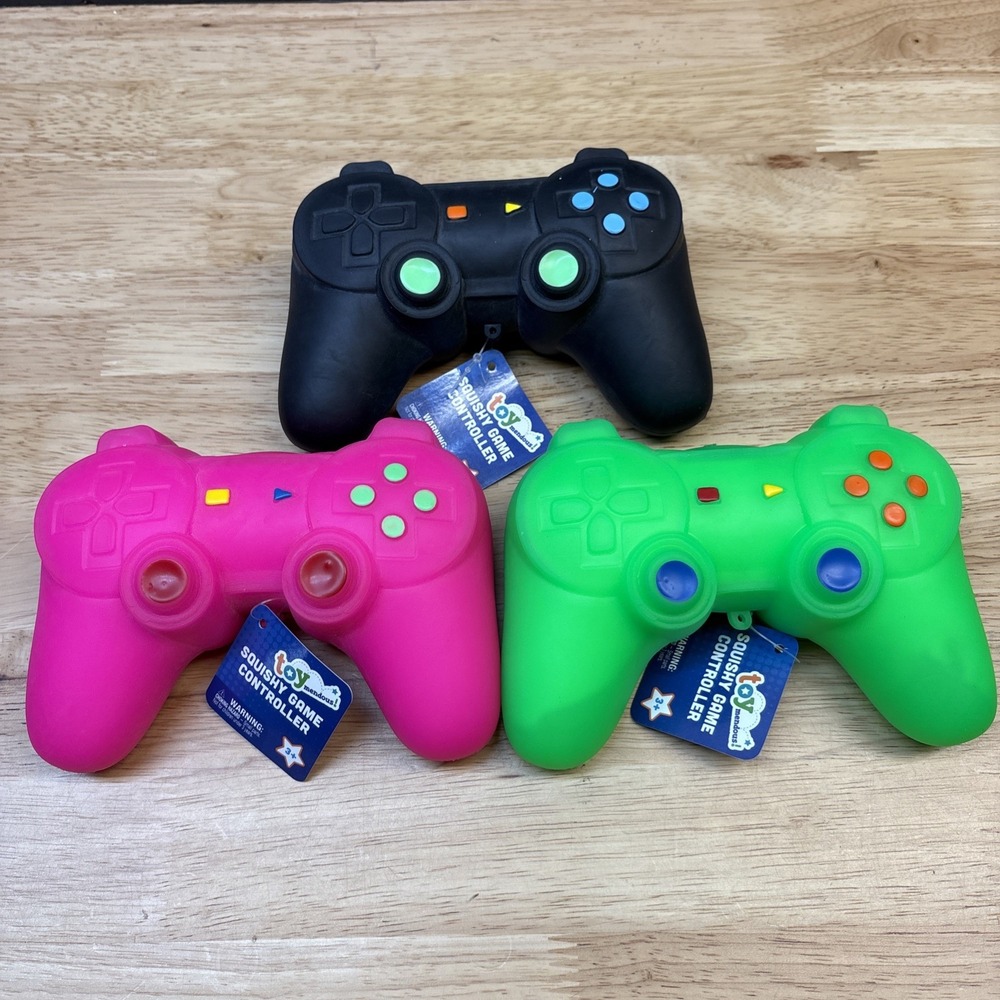 Toymendous Squeezy Game Controller Squishy Satisfying Stress Relief Toy